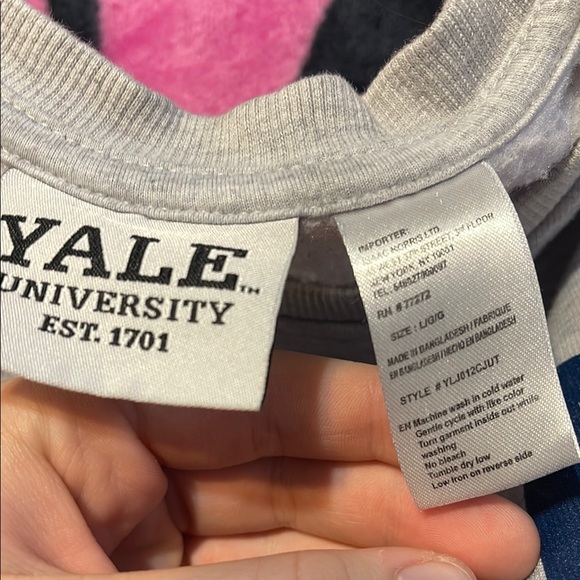Yale Gray Sweatshirt - Picture 2 of 2